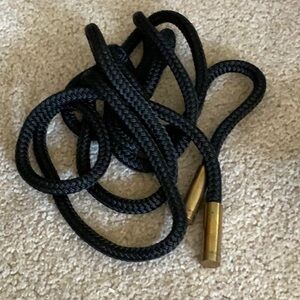 Juan Carlos Black Rope belt